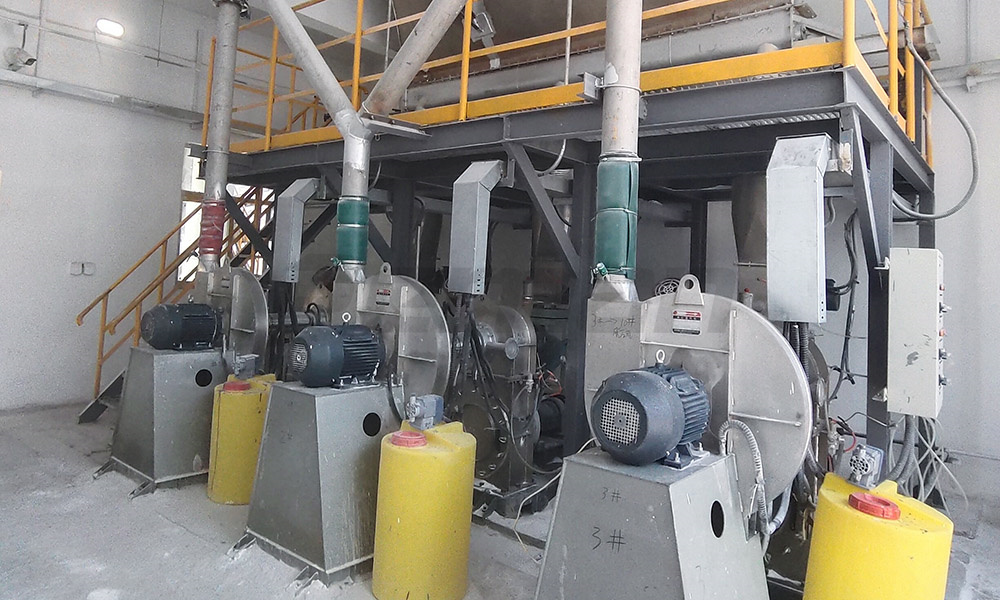 某公司SDS干法脫硫項(xiàng)目現(xiàn)場